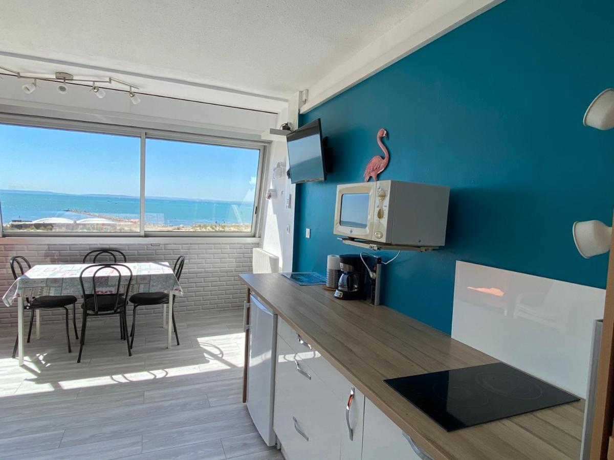 Studio Front De Mer Avec Vue Mer Panoramique ! Le Grau-du-Roi Eksteriør billede