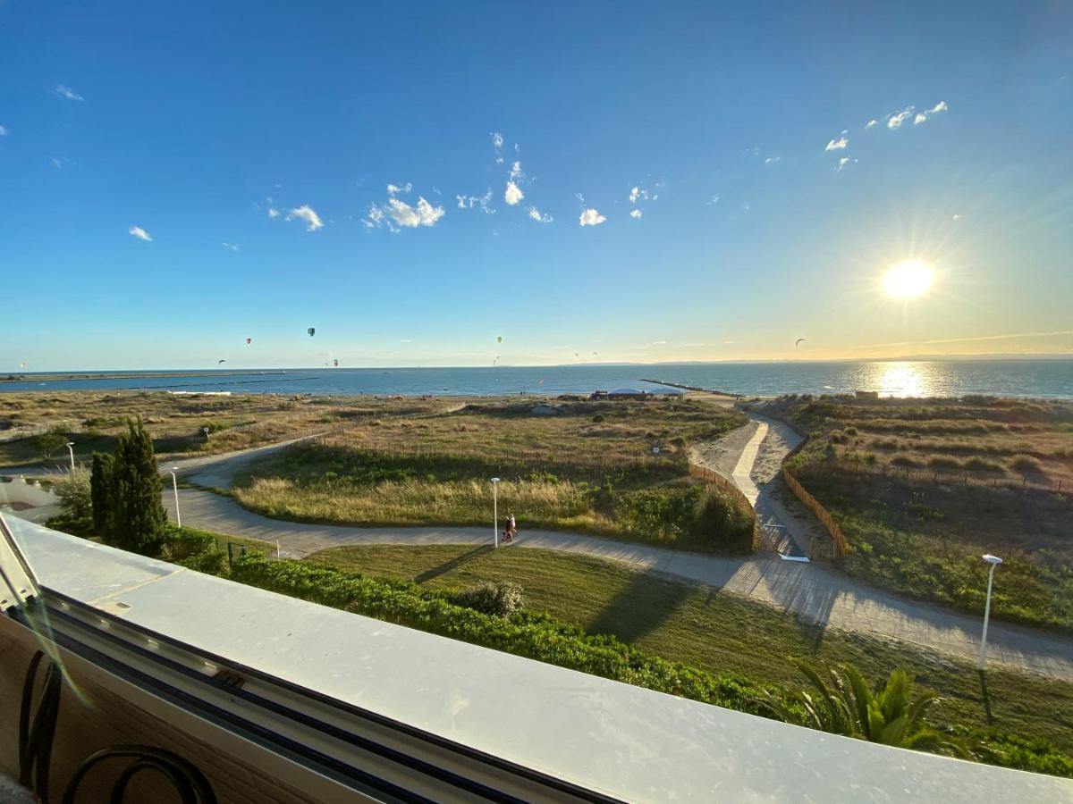 Studio Front De Mer Avec Vue Mer Panoramique ! Le Grau-du-Roi Eksteriør billede